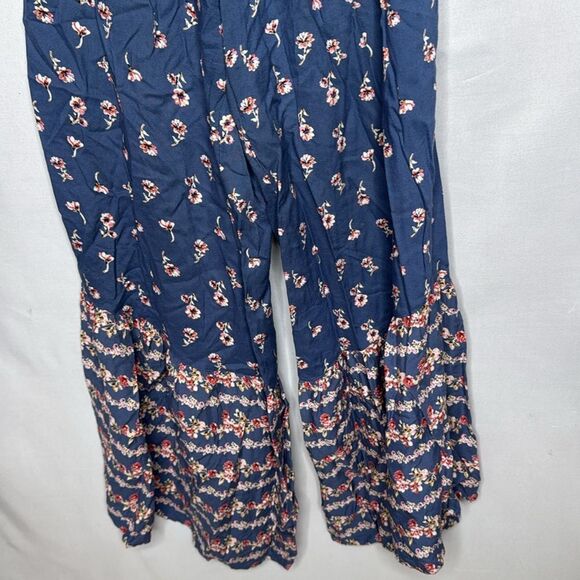 Japna Strapless Flare Leg Floral Jumpsuit. Size XSmall. - Picture 3 of 7